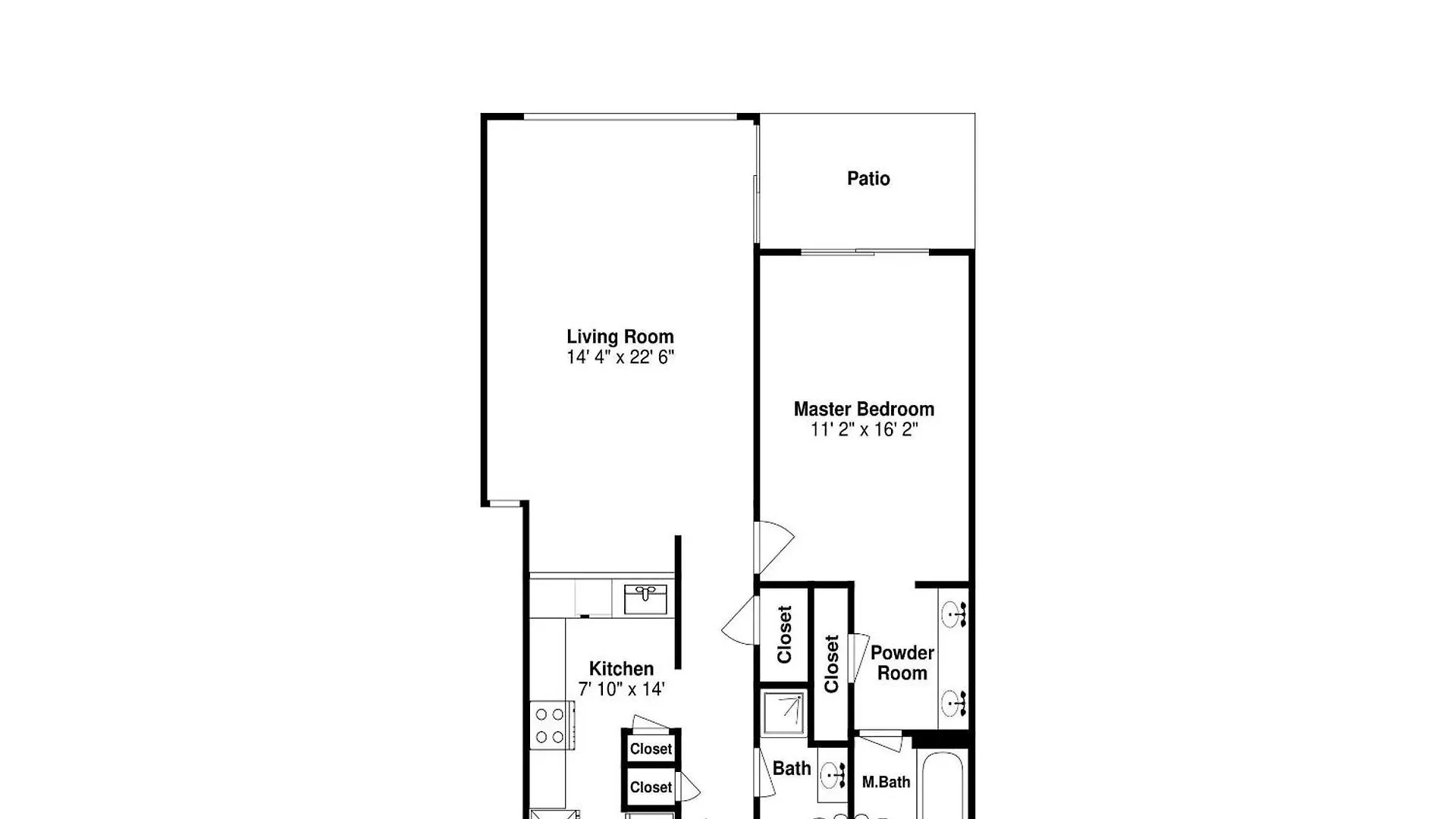 Edgewater Villa 951 Panama City Beach Apartment